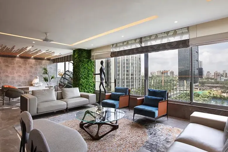 Well-kept apartment living room